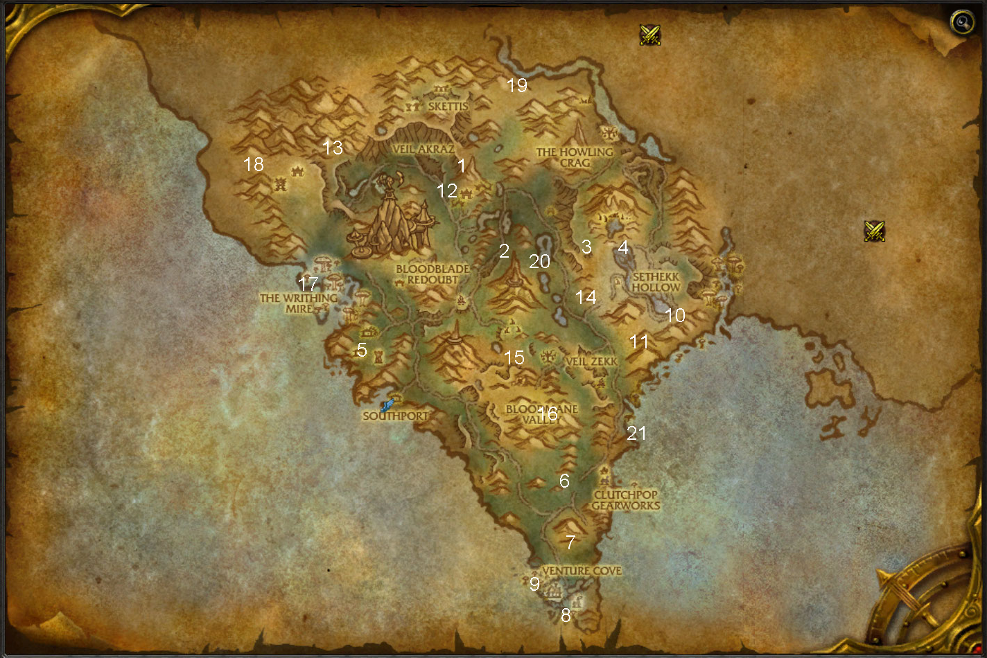 spires of arak bonus objectives spires of arak bonus objectives